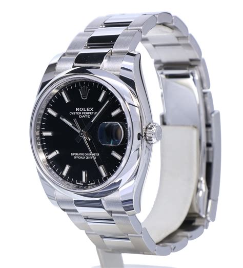 Rolex Oyster Perpetual Date 34mm Nero Black FULL SET like 